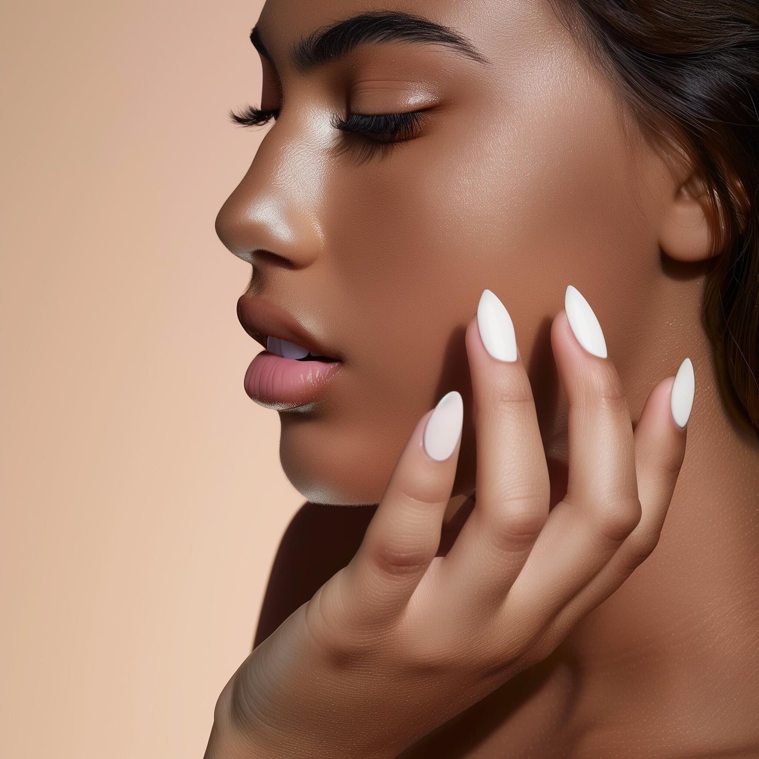 Solid Color Press On Nails