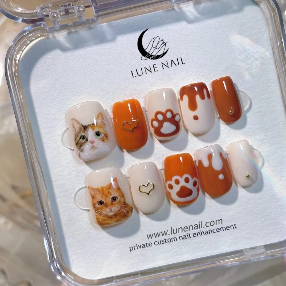 Custom Pet Nails — Hand-Painted from Your Pet’s Photos